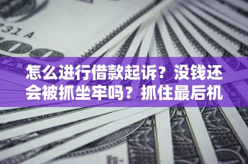济南怎么进行借款起诉？没钱还会被抓坐牢吗？抓住最后机会！