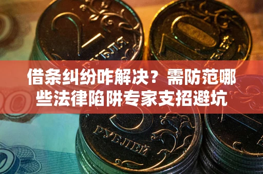 济南借条纠纷咋解决？需防范哪些法律陷阱专家支招避坑