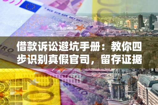 济南借款诉讼避坑手册：教你四步识别真假官司，留存证据不踩雷
