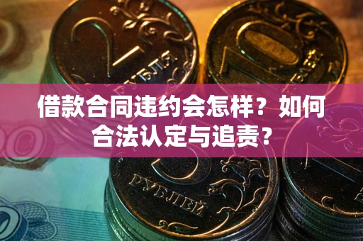 济南借款合同违约会怎样？如何合法认定与追责？